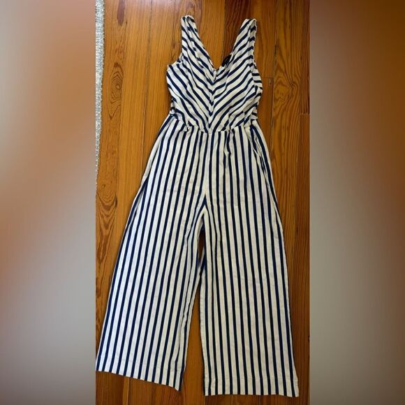 J. Crew Pants - J Crew Striped Jumpsuit